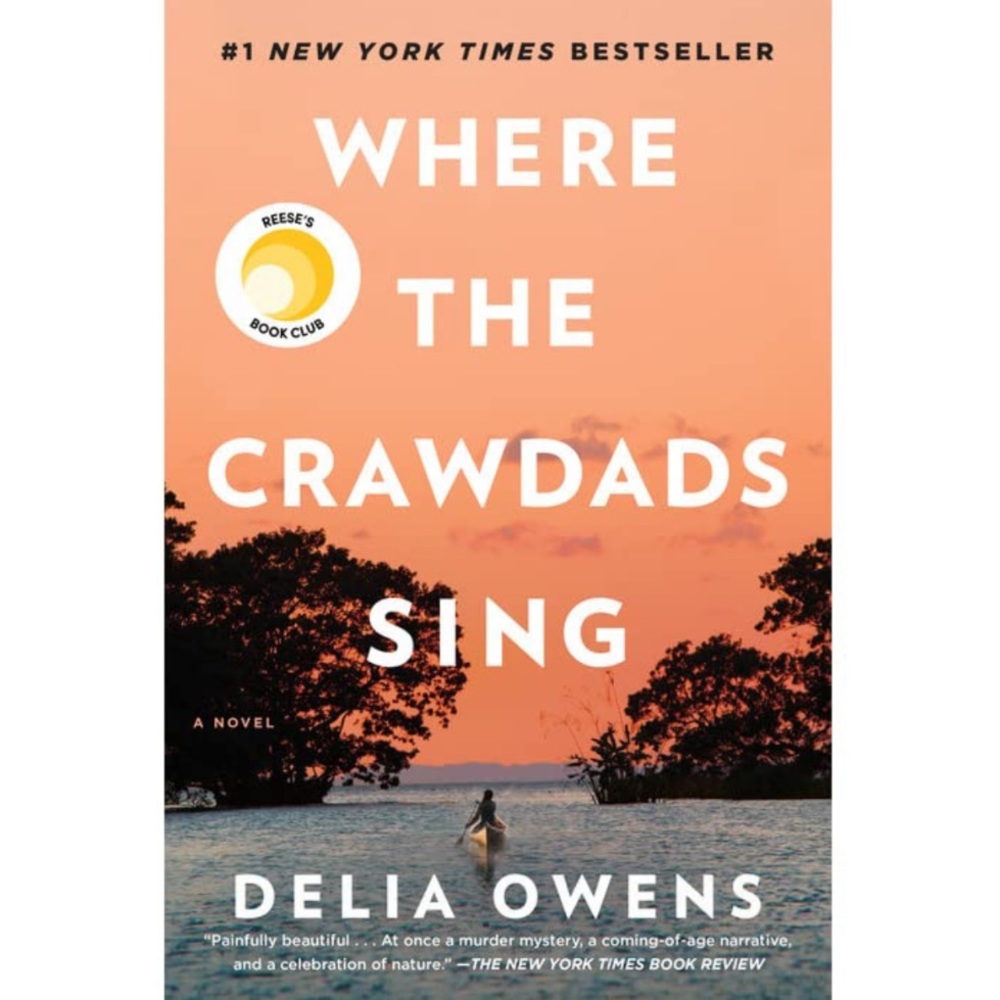 Where The Crawdads Sing hardcover book
